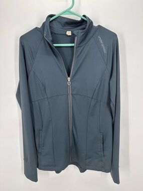 Under Armour Grey Semi- Fitted Zip-Up Jacket Women’s Size Large